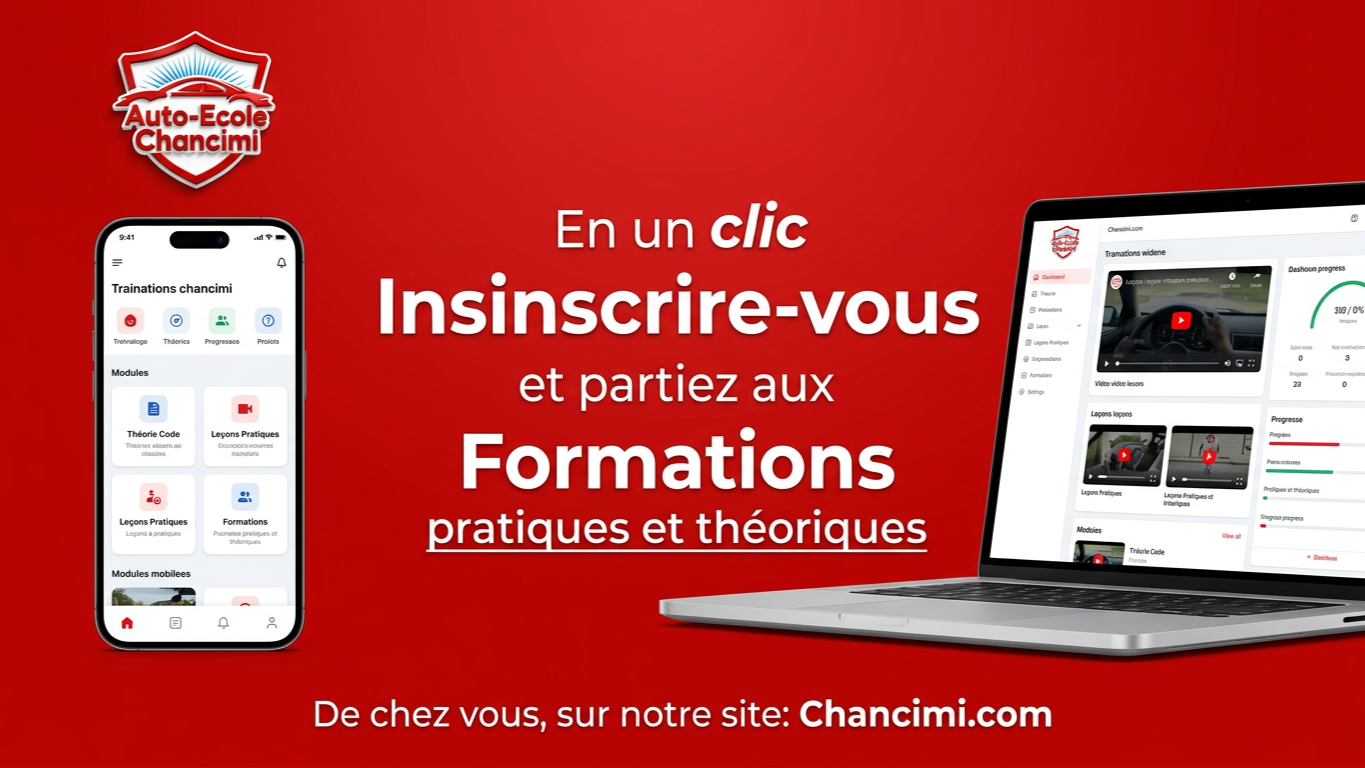 Image publicitaire CHANCIMI AUTO-ECOLE