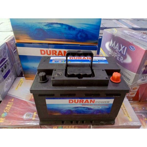 Batterie de voiture sans entretien DURAN POWER 75 Ah (DIN75MF)